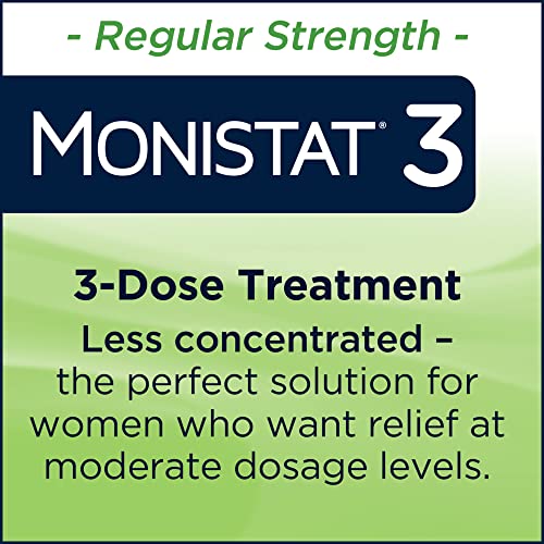 Monistat 3 Day Yeast Infection Treatment for Women, 3 Miconazole Suppository Inserts & External Monistat