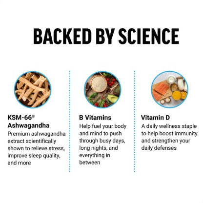 Force Factor Amazing Ashwa for Stress Relief, Memory, Focus, and Immune Support Health