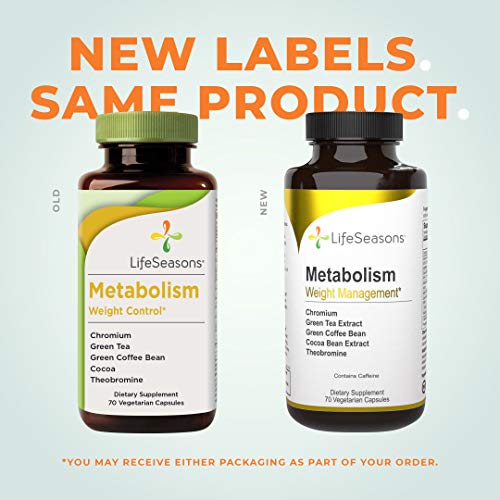 Metabolism - Weight Control Support & Energy Boosting Supplement - Natural Appetite LifeSeasons