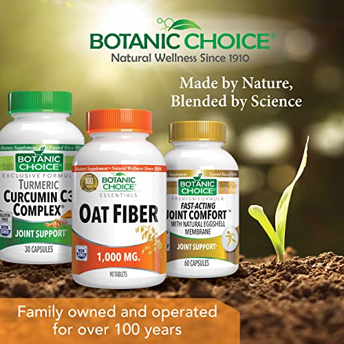 Botanic Choice Oat Fiber -Natural Oat Fiber Dietary Supplement to Support Digestive Health