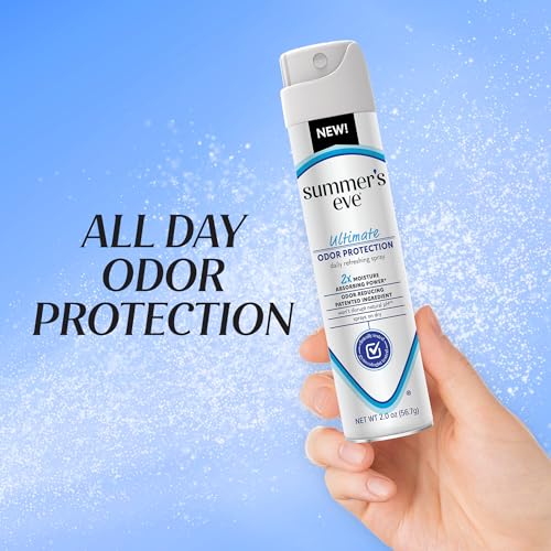 Summer's Eve, Ultimate Odor Control, Feminine Spray for Odor Protection, Talc-Free, Absorbs Moisture, 2 oz Summer's Eve