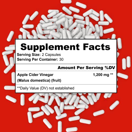 Reduce Abdominal Fat - Vinegar Capsules - Best for Weight Loss - Glucose Ni una dieta más