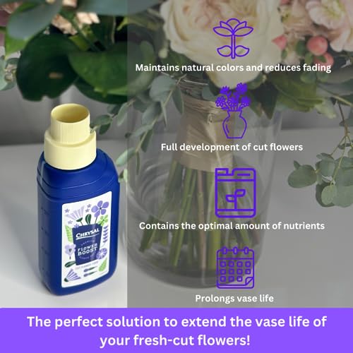 Chrysal Cut Flower Universal Food (10 ml/L Bottle) — Increase The Flower Boost with Floral Supplies Chrysal