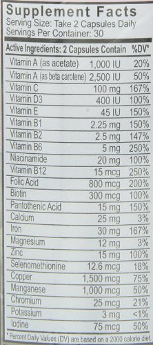 PRENATAL 60 Capsules DELTA LABS