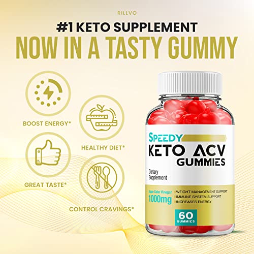 Speedy Keto ACV Gummies Speedy ACV Advanced Keto Formula Plus Apple Cider Vinegar Rillvo