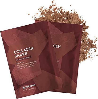 Dr. Kellyann Keto Chocolate Almond Shakes - 100% Grass Fed Collagen Protein by Bone