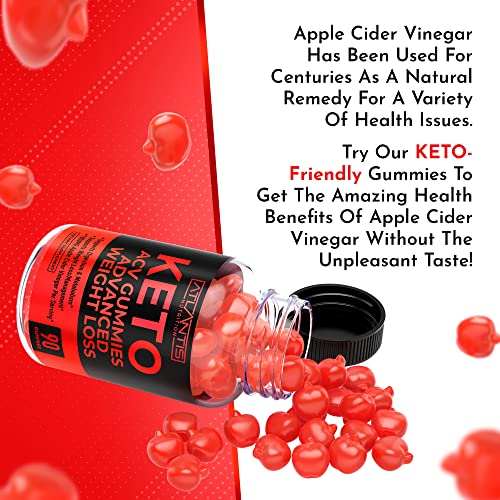 Keto ACV Gummies for Weight Loss - Supports Digestion, Advanced Weight Loss, Detox