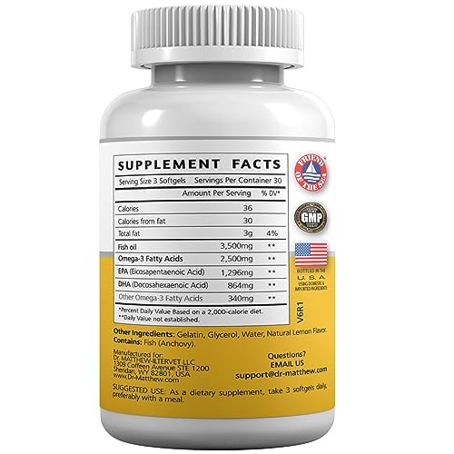 Burpless Fish Oil Pills. Triple Strength Omega 3 Fish Oil Burpless. EPA DHA Omega 3 Supplement