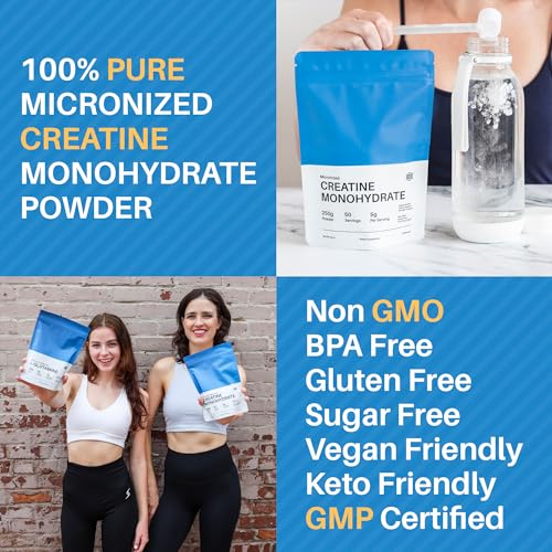 Donson Creatine Monohydrate for Women Booty Gain – 8.8oz Creatine Powder