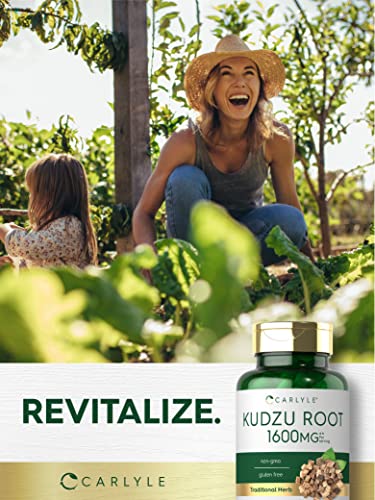Carlyle Kudzu Root | 100 Extract Capsules | Non-GMO and Gluten Free Formula
