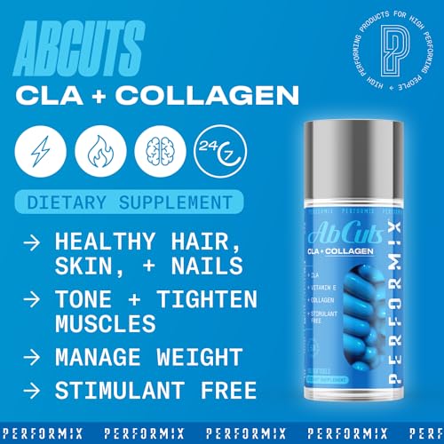 PERFORMIX - AbCuts CLA + Collagen - Fitness Goals - Improve Energy & Endurance PERFORMIX