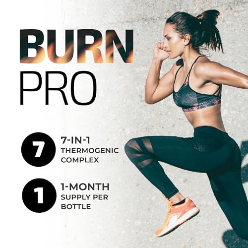 Burn Pro 7-in-1 Thermogenic Metabolism Booster | Weight Management Support Supplem Nobi Nutrition