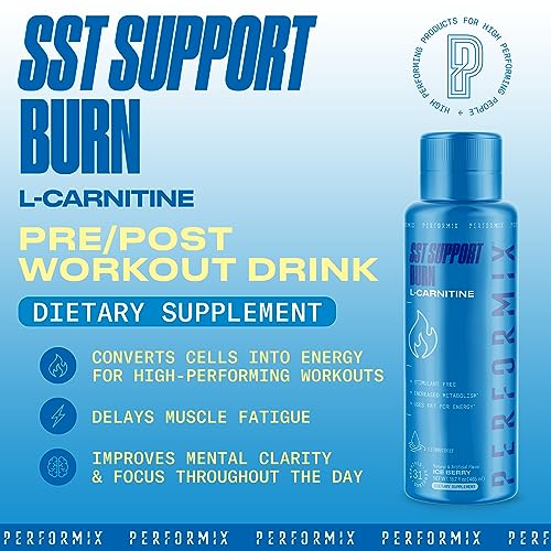 PERFORMIX - SST Support Burn - Fast-Acting L-Carnitine Liquid - Converts