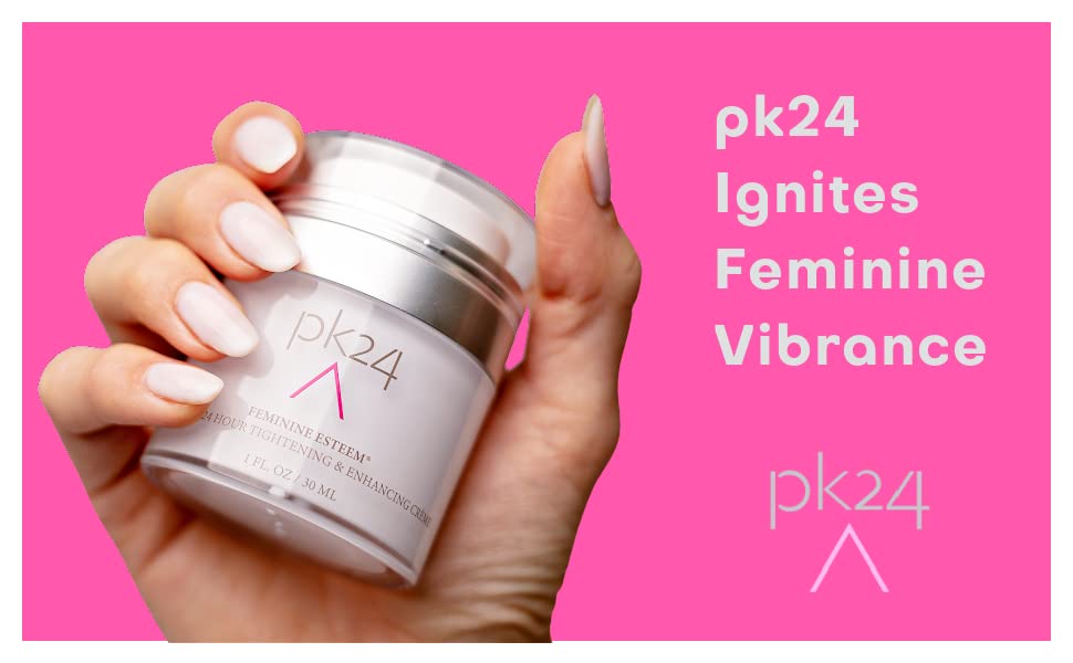pk24 Elevated Feminine Skincare & Bliss Restoration Serum PK24
