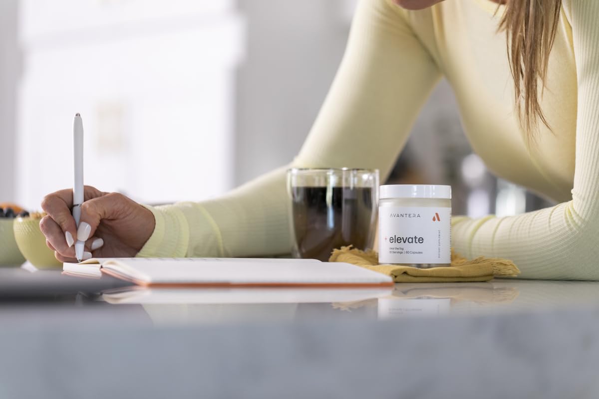 Avantera Premium Nootropic, Elevate | Energy, Focus, Mood, & Gut Health | 30 Day Supply Avantera