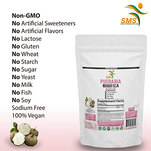 Potent Pueraria Mirifica White Kwao Krua Kao Powder, Promotes Natural Breast Enhancement SMSHEALTHPRODUCTS.com