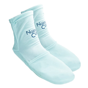 NatraCure Cold Therapy Socks - Reusable Gel Ice Frozen Slippers for Feet NatraCure