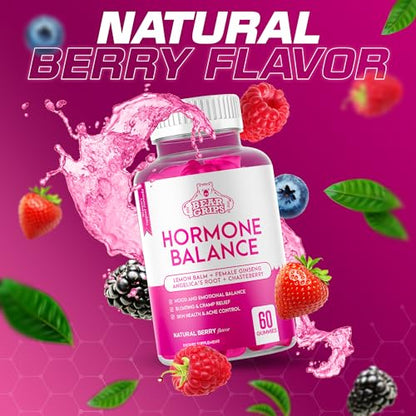 Hormone Balance for Women - PMS Relief Gummies and Bloating Relief for Women