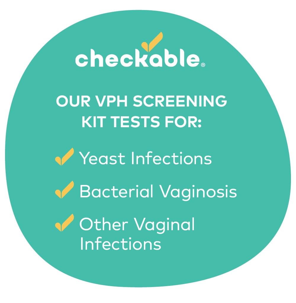 Checkable® Vaginal pH Screening Strips, Quick Results, Vaginal pH Balance Screening Strip Checkable Medical