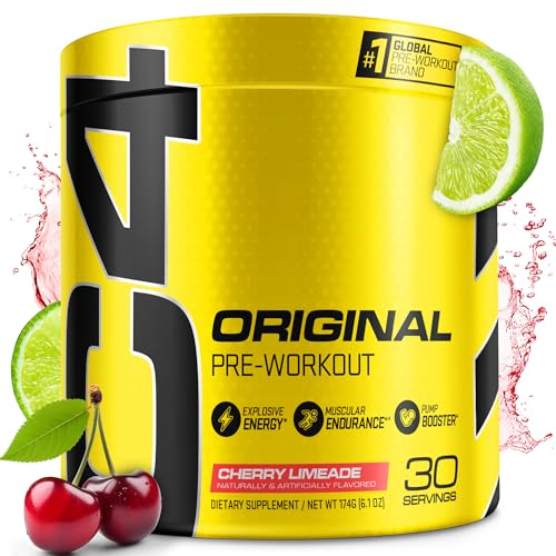 Cellucor C4 Original Pre Workout Powder Cherry Limeade | Vitamin C for Immune Support 