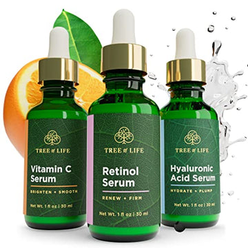 Tree of Life POWER TRIO for Brightening, Firming & Hydrating - Vitamin C Tree of Life Beauty