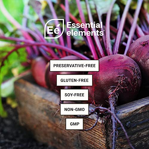 Essential Elements PreWorkout Powder with Beet Root & ACV | Superfood Energy Supplement