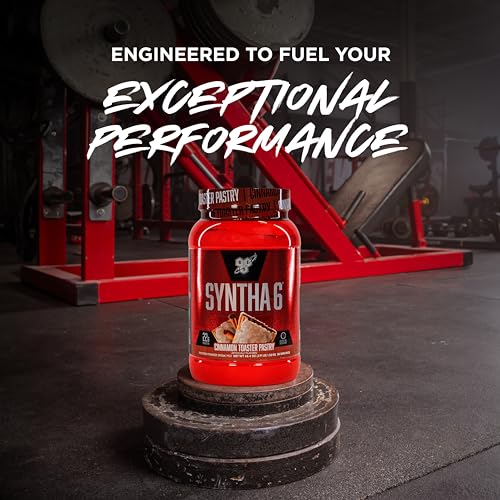 BSN SYNTHA-6 Whey Protein Powder with Micellar Casein, Milk Isolate, Cinnamon Toaster BSN