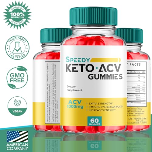 Speedy Keto ACV Gummies Advanced Weight Loss, Speedy Keto ACV Gummies 1000MG Ark Labs