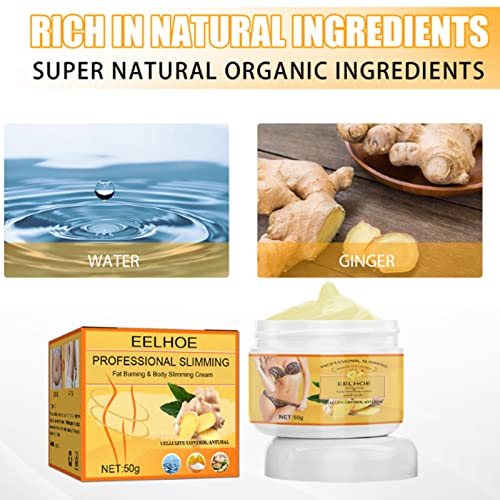 Ginger Fat Burning Cream Anti-cellulite Full Body Slimming Weight Loss Massaging Cream Grospe