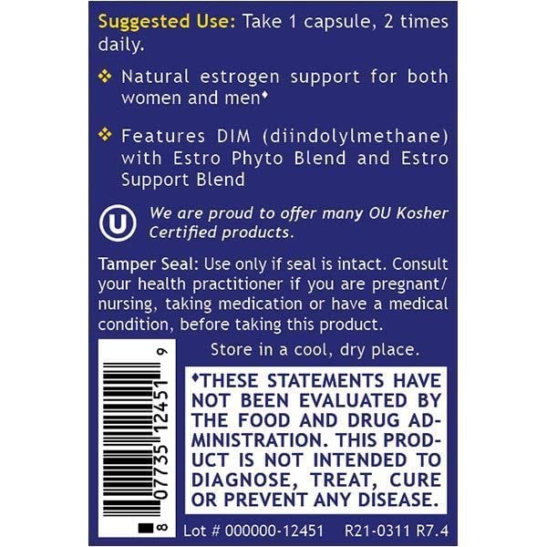 QNL Quantum Estro Support - Natural Hormone Supplement for Women & Men - Supports Men's & Women's Quantum Nutrition Labs