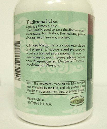 Menopause, Zhi Bai Di Huang Wan Jade Dragon