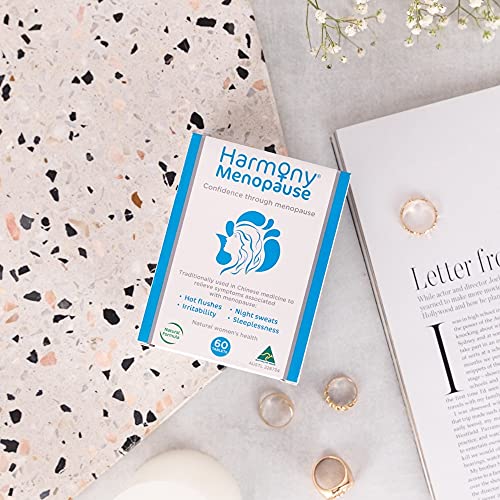 Harmony - Menopause Supplements for Women, Support for Hot Flashes & Irritability, Vitamin D HARMONY NATURAL WOMEN'S HEALTH