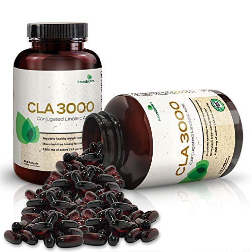 Futurebiotics CLA 3000 Extra High Potency - Non-Stimulating Conjugated Linoleic Acid Futurebiotics