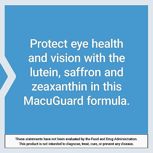 Life Extension MacuGuard Ocular Support with Saffron – Eye Health Supp Life Extension