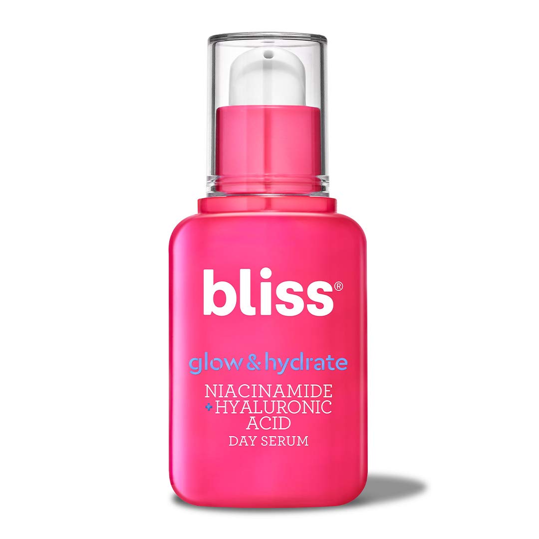 Bliss Glow and Hydrate Serum - Niacinamide + Hyaluronic Acid - 1 Fl Oz Bliss