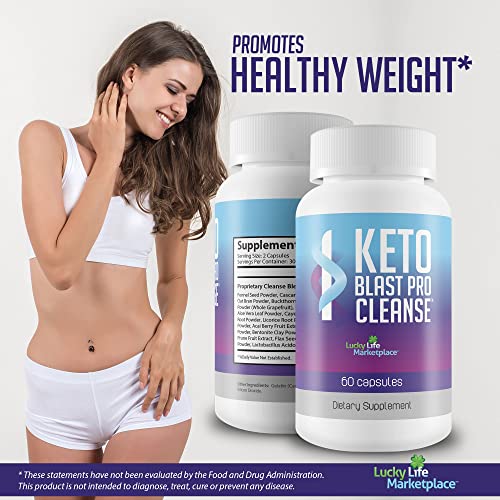 Keto Blast Pro Cleanse - Keto Friendly Keto Cleanse - Natural Probiotic & Cleanse
