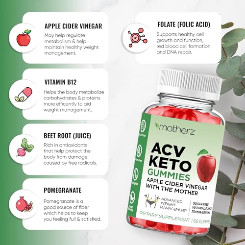 Keto ACV Gummies Advanced Weight Loss - Sugar Free ACV Keto Gummies for Weight Loss