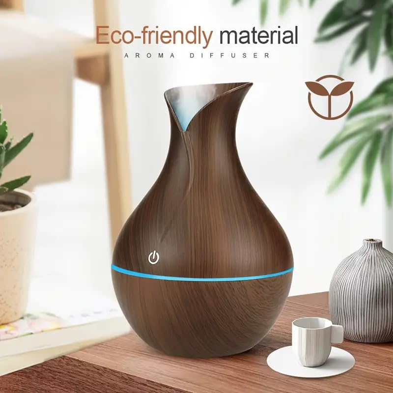 ZZ LIFE Mini Aromatherapy Humidifier Relaxing Cool Mist with Color Changing LEDs Night Light ZZ LIFE