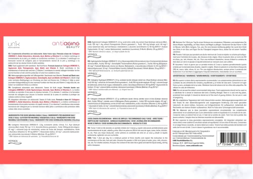 Unik Antiaging Beauty | Hydrolysed Collagen VERISOL (5 Clinical Studies) with Hyaluronic Acid UN 1K HEALTH & NUTRITION