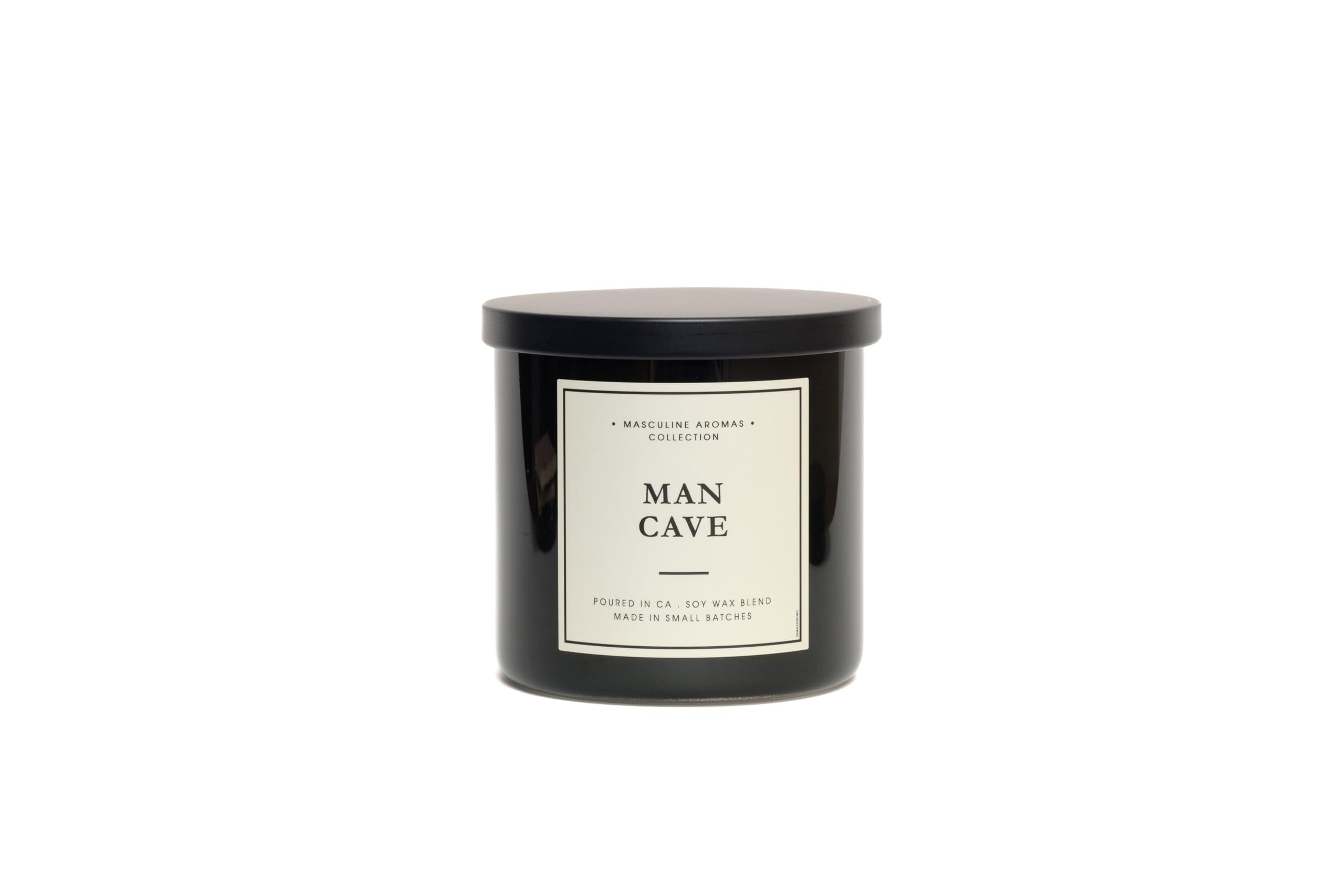 Leoben Co | Masculine Aromas 17oz | 60 Hours | Soy Vegan Wax | Scented Mens Candles