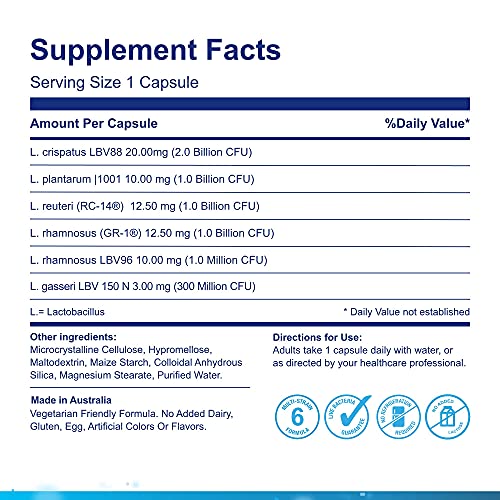 Life-Space Probiotic for Women, Support Healthy Vaginal Microflora & Comfort, BV & VVC Infection Life-Space