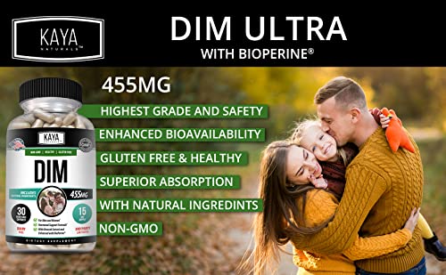 Kaya Naturals DIM Ultra (30 Capsules) | DIM Supplement for Women and Men Kaya Naturals