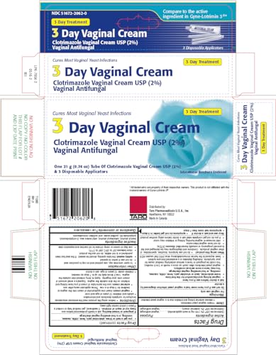 Clotrimazole 3 -Day Vaginal Cream - 0.74 Oz (Pack of 2) Gyne-Lotrimin