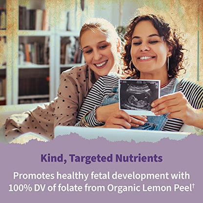 Garden of Life Organics Prenatal Vitamin: Folate for Energy & Healthy Fetal Development