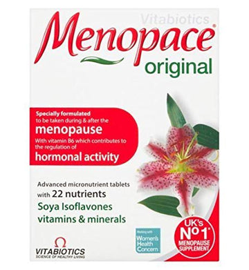 Vitabiotics Menopace Original - 90 Tablets - 6 Pack