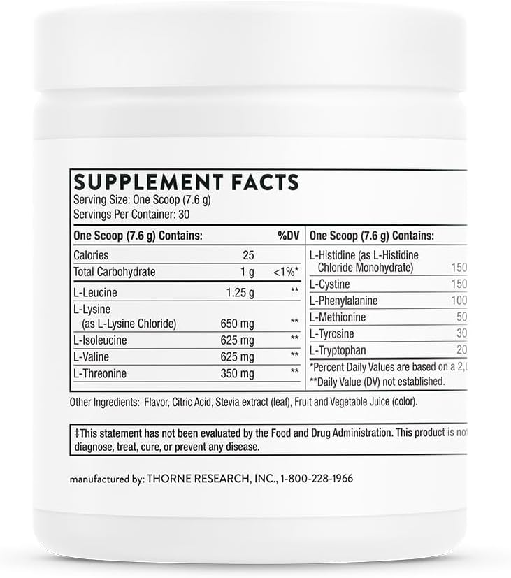 THORNE Performance Boost Bundle: Pre-Workout & Amino Complex - Energy, Muscle, NSF Certified - 24 to 30 Servings