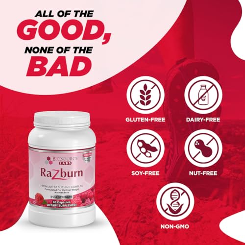 BioSource Labs Razburn – Premium Thermogenic Complex Pills with Natural Ingredients BioSource Labs