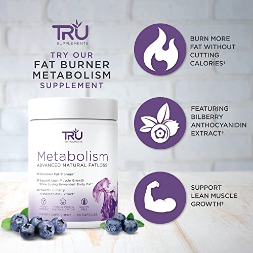 TRU Metabolism, Advanced Fat Loss, Fight Cravings, Boost Mood, No Jitters or Crash