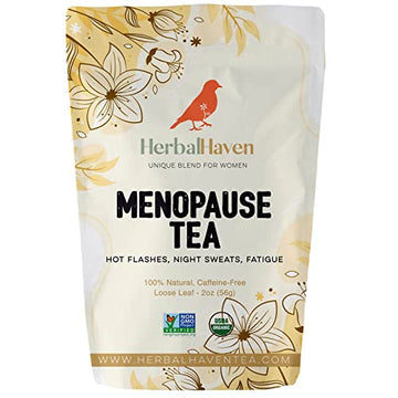 Menopause Tea for Cooling, Hormonal Balance, Relief from Hot Flashes, Night Sweats