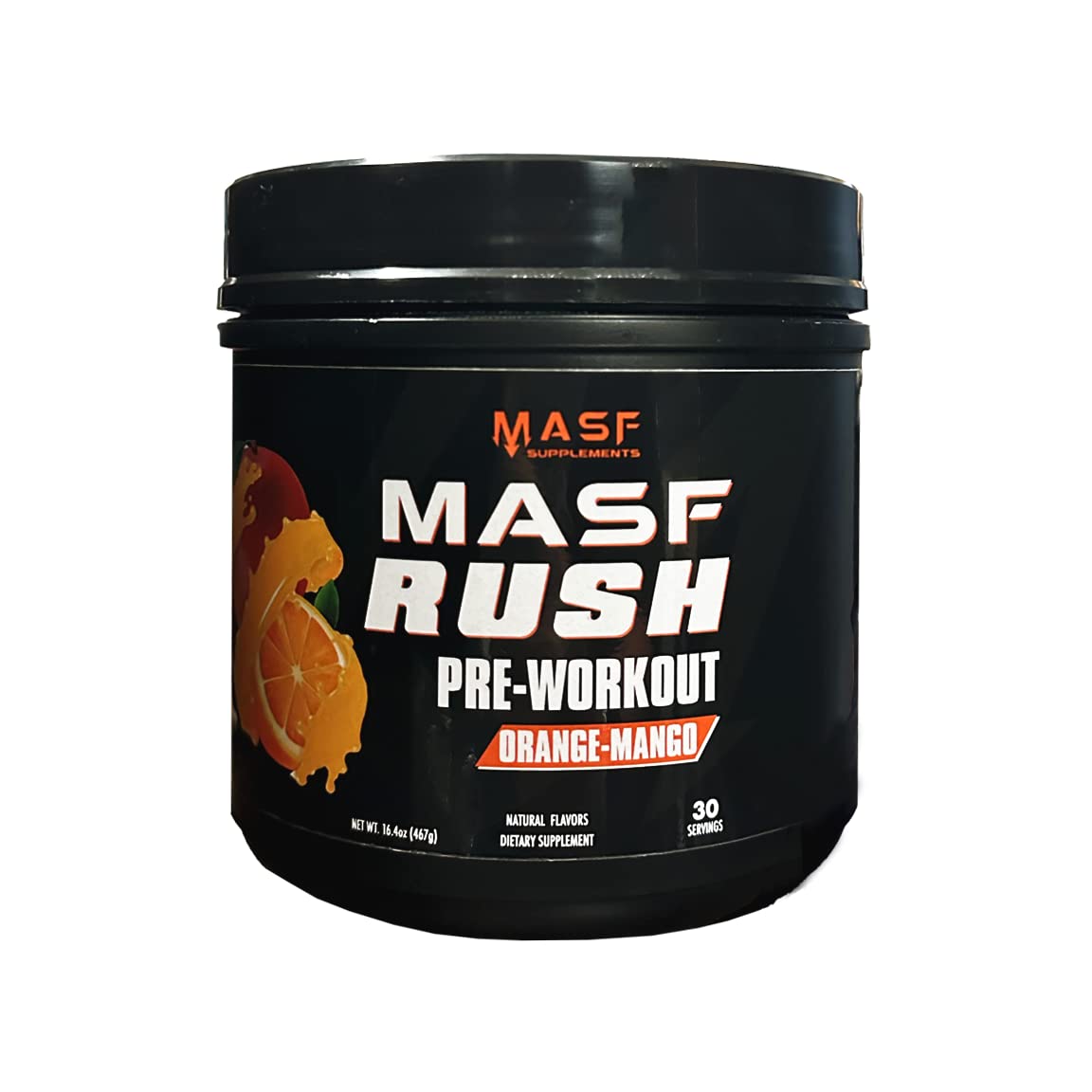 MASF Rush Pre-Workout (Orange-Mango)